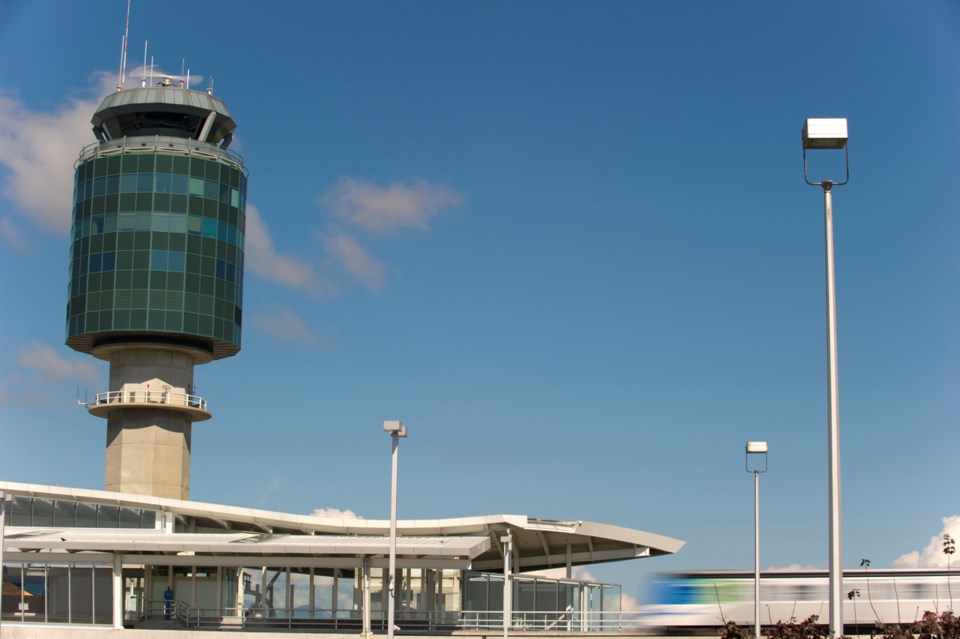 Passengers will not get off the plane at Vancouver International Airport unless they are sick. Photo