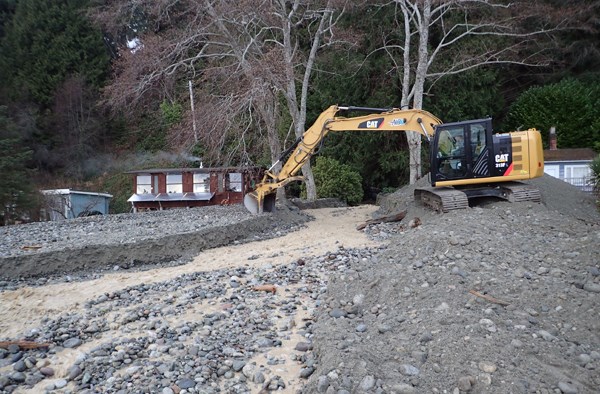 Washout excavator