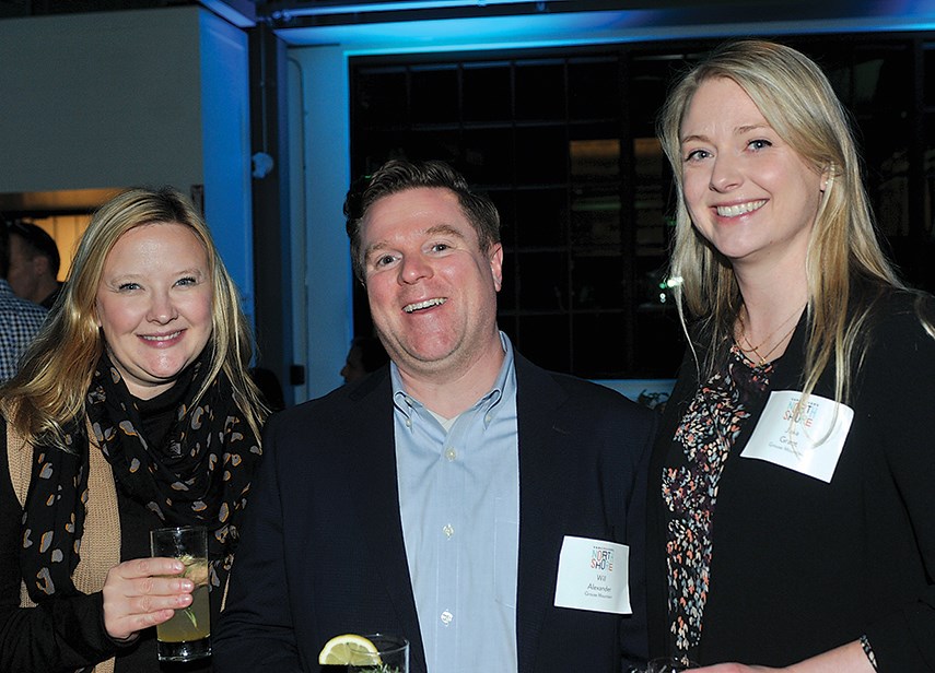 Capilano Suspension Bridge Park’s Stacy Chala with Grouse Mountain Resort’s Will Alexander and Julia Grant.