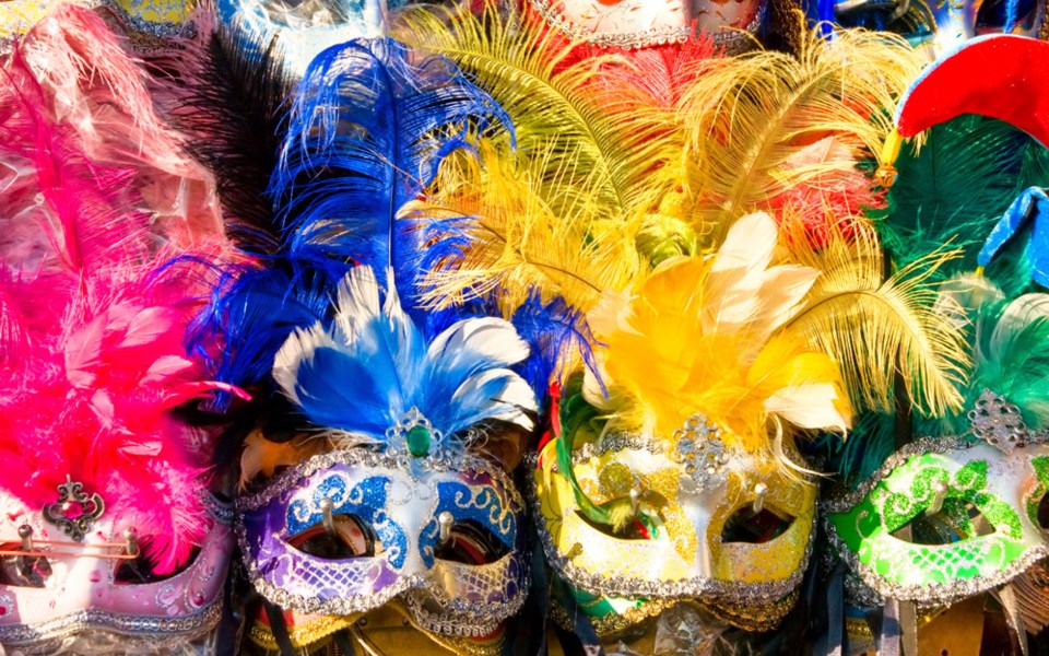 Mardi Gras, masks, masquerade