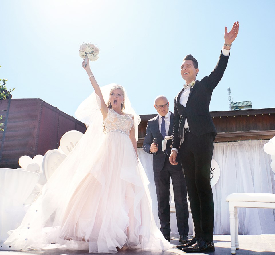 Rosemary Siemens, Eli Bennett, wedding