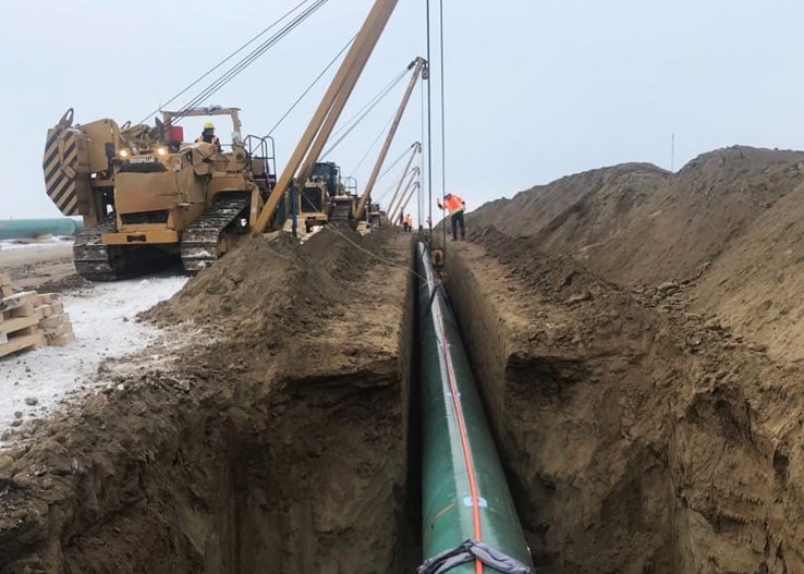 trans mountain pipe pipeline