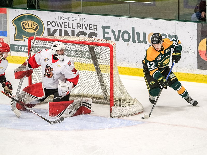 Powell River Kings forward Jacob Slipec