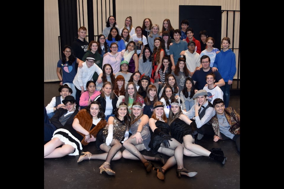 River's Edge Theatre has 57 students cast in Chicago, at Riverside secondary in Port Coquitlam.