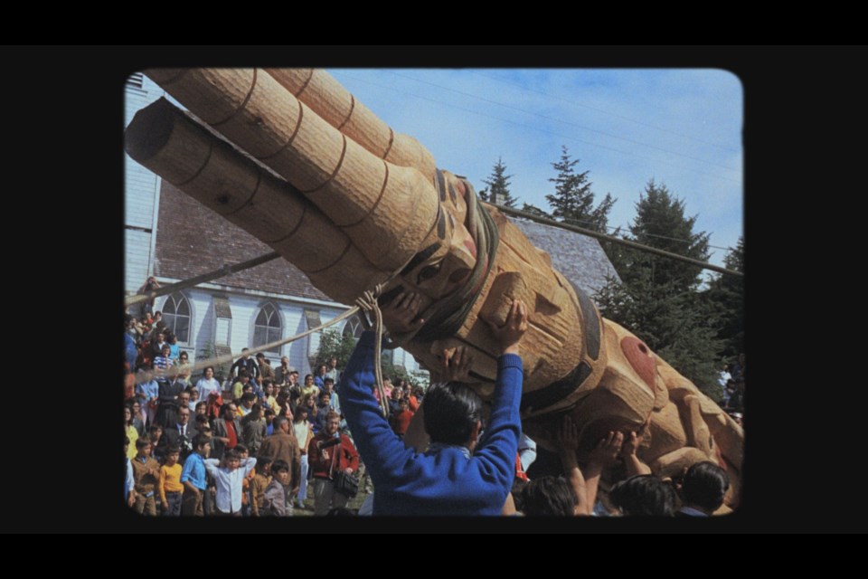 Haida director Christopher Auchter’s Now Is the Time journeys through history to revisit the day in August 1969 when three generations of Eagle and Raven clan gathered to raise the first totem pole on Haida Gwaii in over a hundred years.