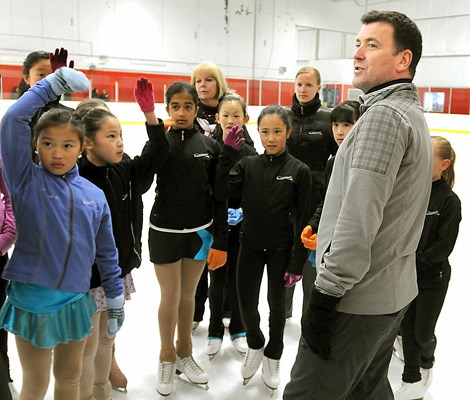 Connaught Skating Club welcomed two-time Olympic medalist and former World champion Brian Orser (right) and renowned choreographer Julie Marcotte to host a three-day seminar last week at the Richmond Ice Centre. The seminar, titled "Designing Champions Art and Technique" focused on artistic and technical excellence. It was attended by 76 skaters from across B.C. Orser, who is based out of Toronto, is now a world class coach, having worked with 2010 Winter Olympic women's gold medalist Yuna Kim of South Korea.