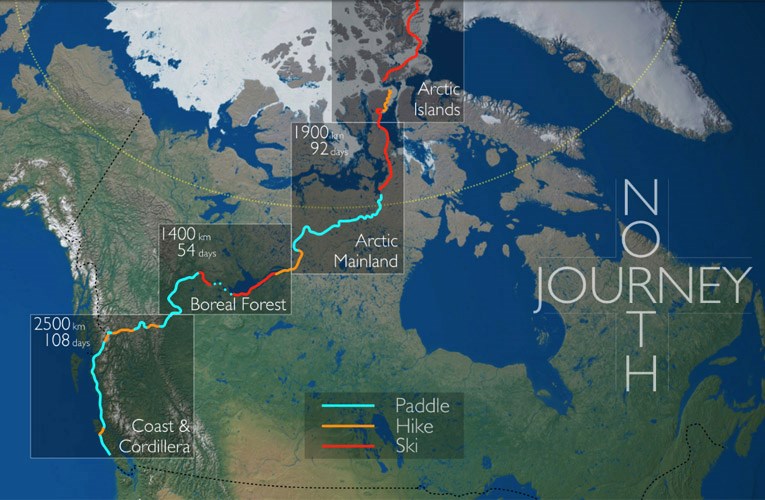 Journey North map WEB