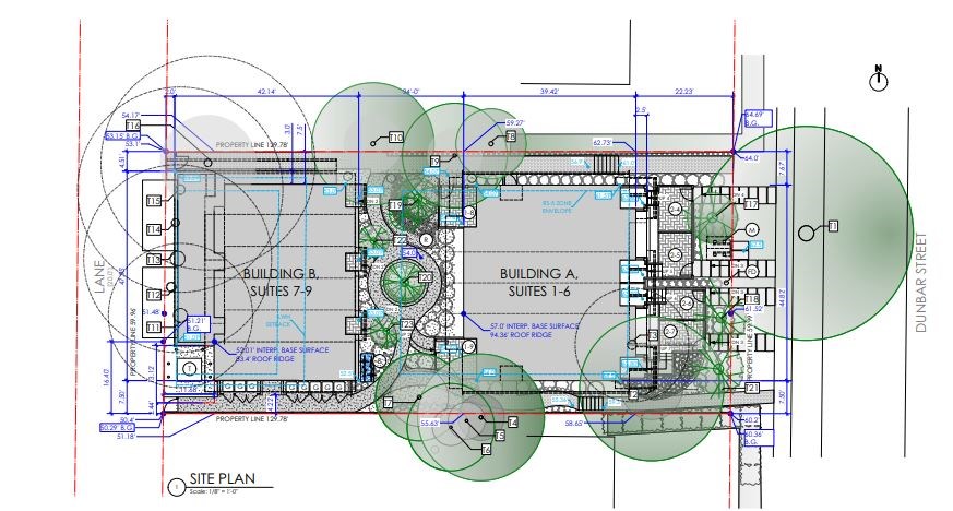 Site plan.