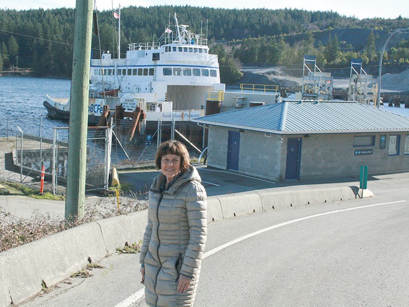 Texada Island resident Sandy McCormick