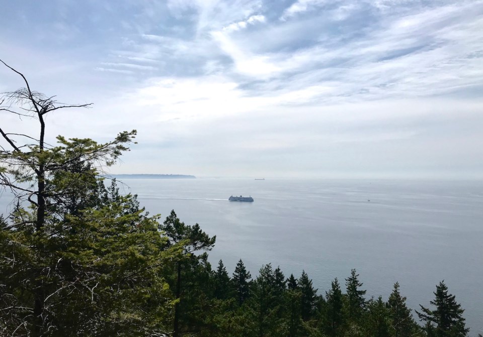 A view from the south side of the Cape overlooking the ocean.