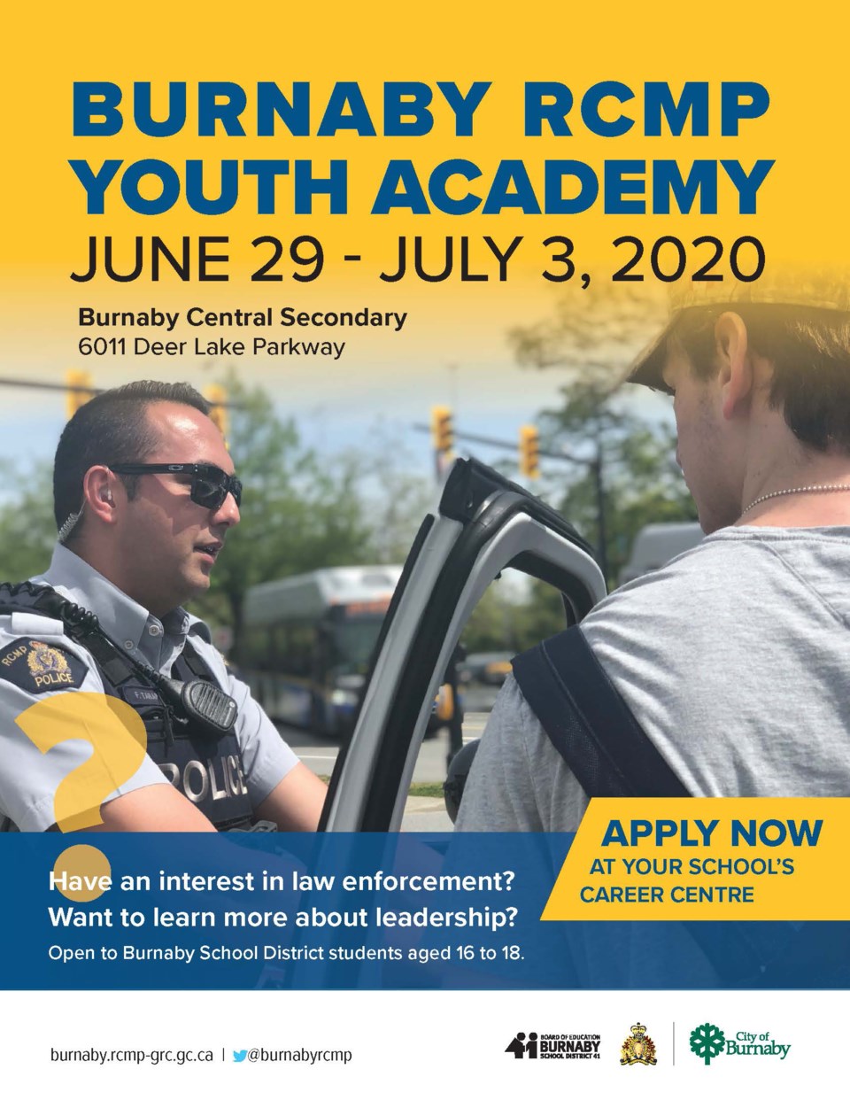 Burnaby RCMP youth academy