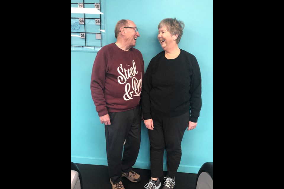 Lloyd and Irene wanted structured exercise in a safe and supervised environment.