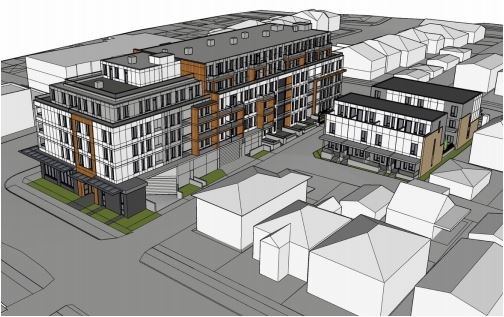One building in the co-development would house 95 market rental suites, while the other one would fe
