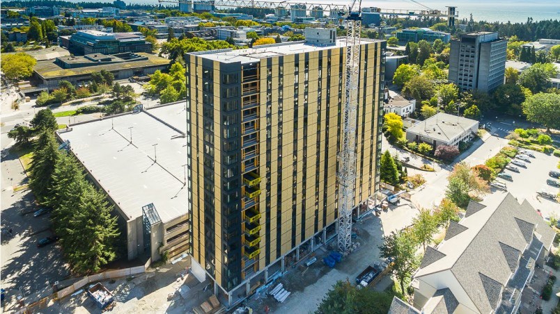 brock commons student housing wood-frame ubc vancouver