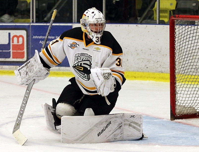 Clay Stevenson Coquitlam Express goalie