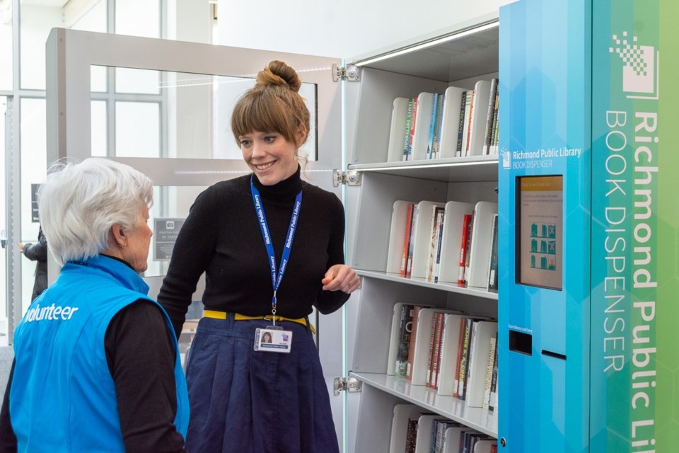 book dispenser