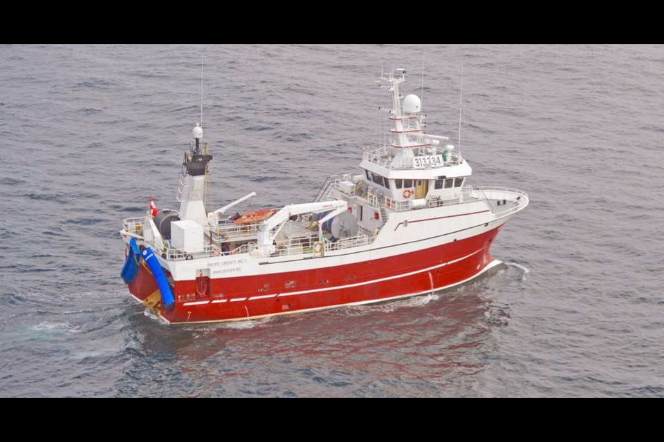The 37-metre commercial trawler Pacific Legacy No. 1 will carry 12 scientists from Canada, Russia and the U.S. It leaves Victoria for the Gulf of Alaska on March 11.