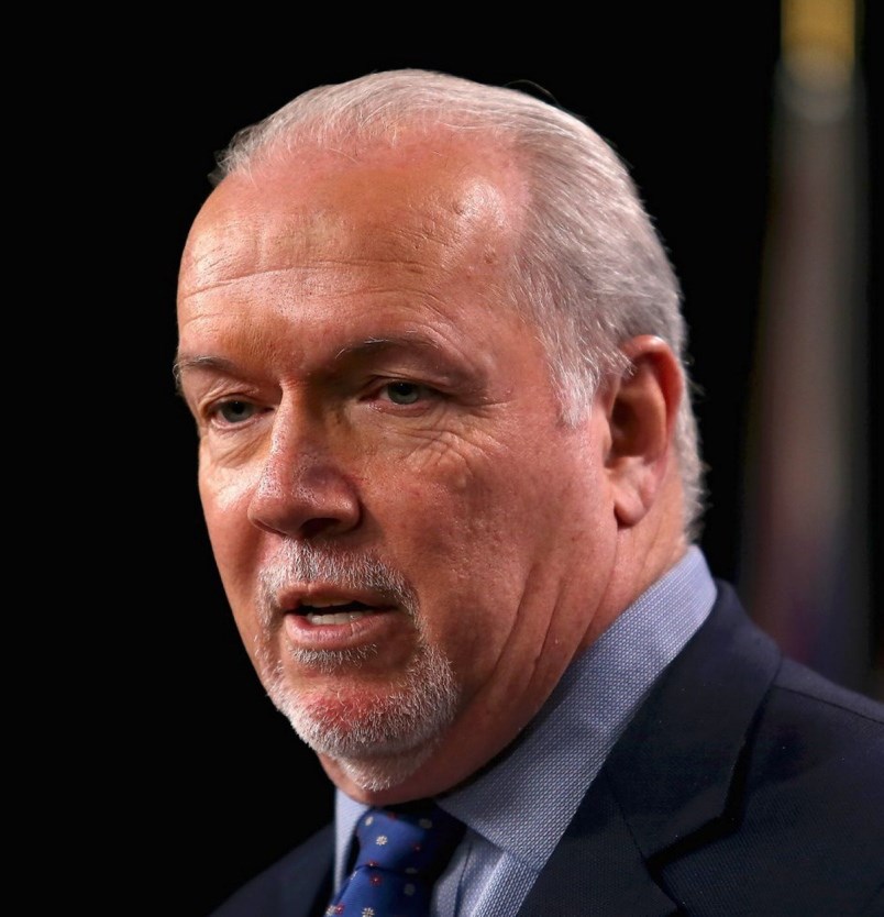 B.C. Premiere John Horgan