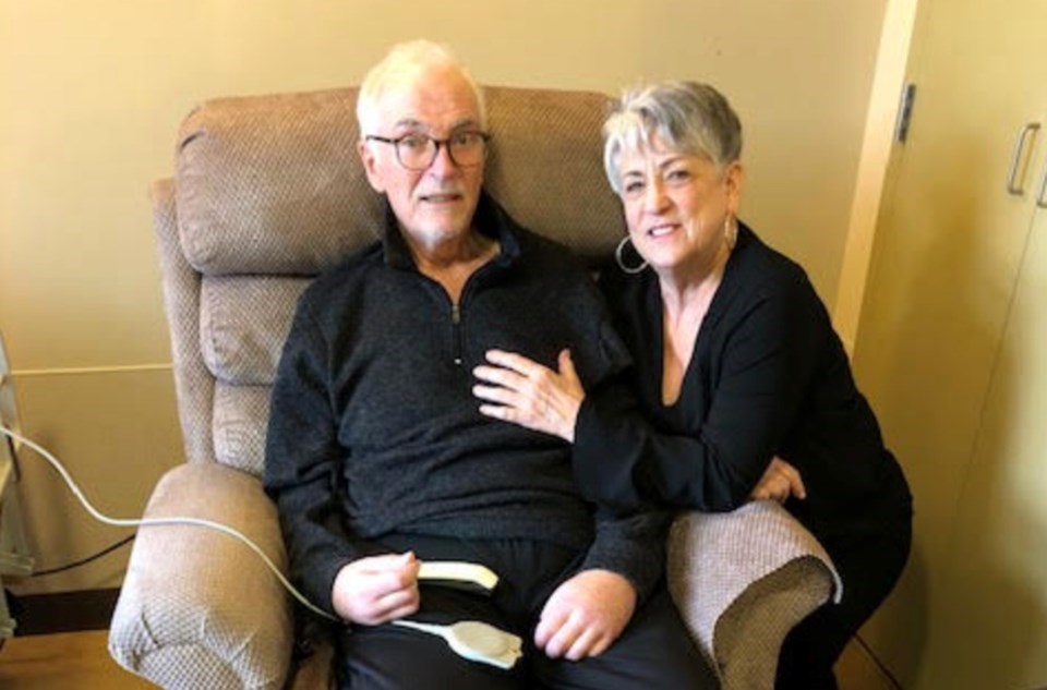 Dennis and Janet Compton have been together for 42 years.