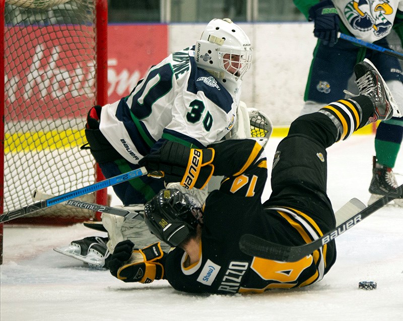 BCHL hockey action