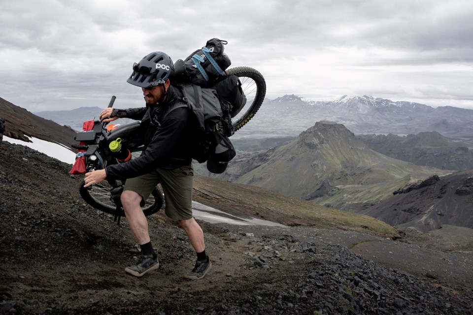 Oliver Jorgensen, Jalen Sekhon and Kieran Evans traversed Iceland on mountain bikes and produced a s