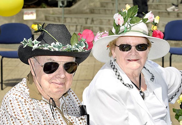 The Minoru Seniors Centre's annual Garden Tea Party, which was attended by Mayor Malcolm Brodie, was a colourful affair with hats, dresses and accessories coming in all shapes and sizes.