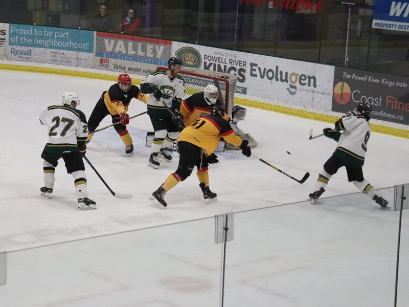 Powell River Regals’ forward Nick Hui