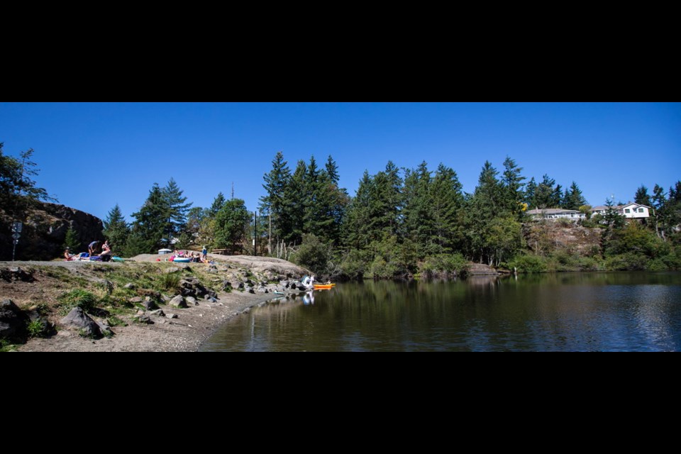 Lookout Lake Park in Colwood. Repairs for the Lookout Brook Dam will help preserve the park.