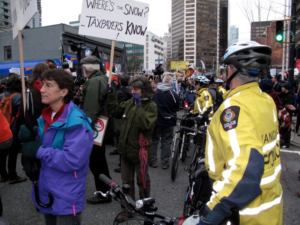 protesters