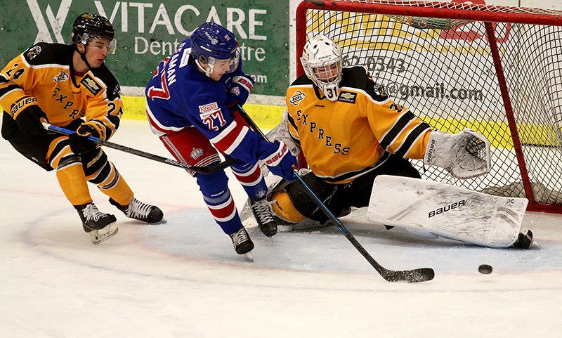 Clay Stevenson Coquitlam Express goalie