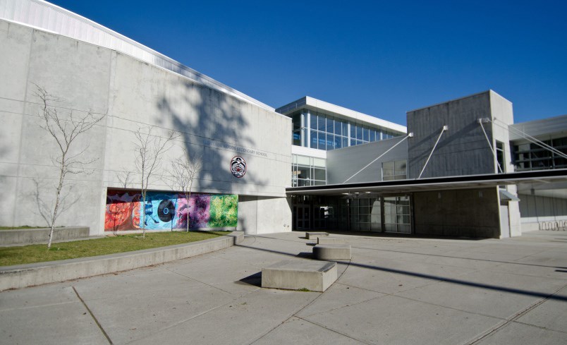 Five students from Heritage Woods secondary school in Port Moody were arrested following allegations