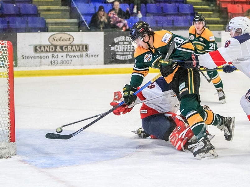 Powell River Kings’ forward Ethan Schmunk