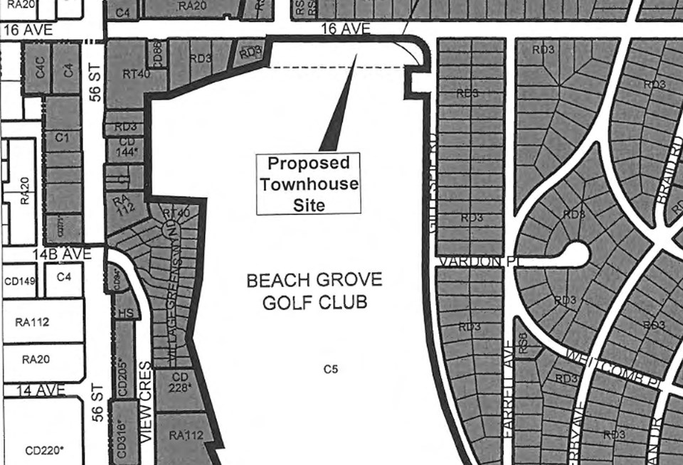 tsawassen townhouse plan