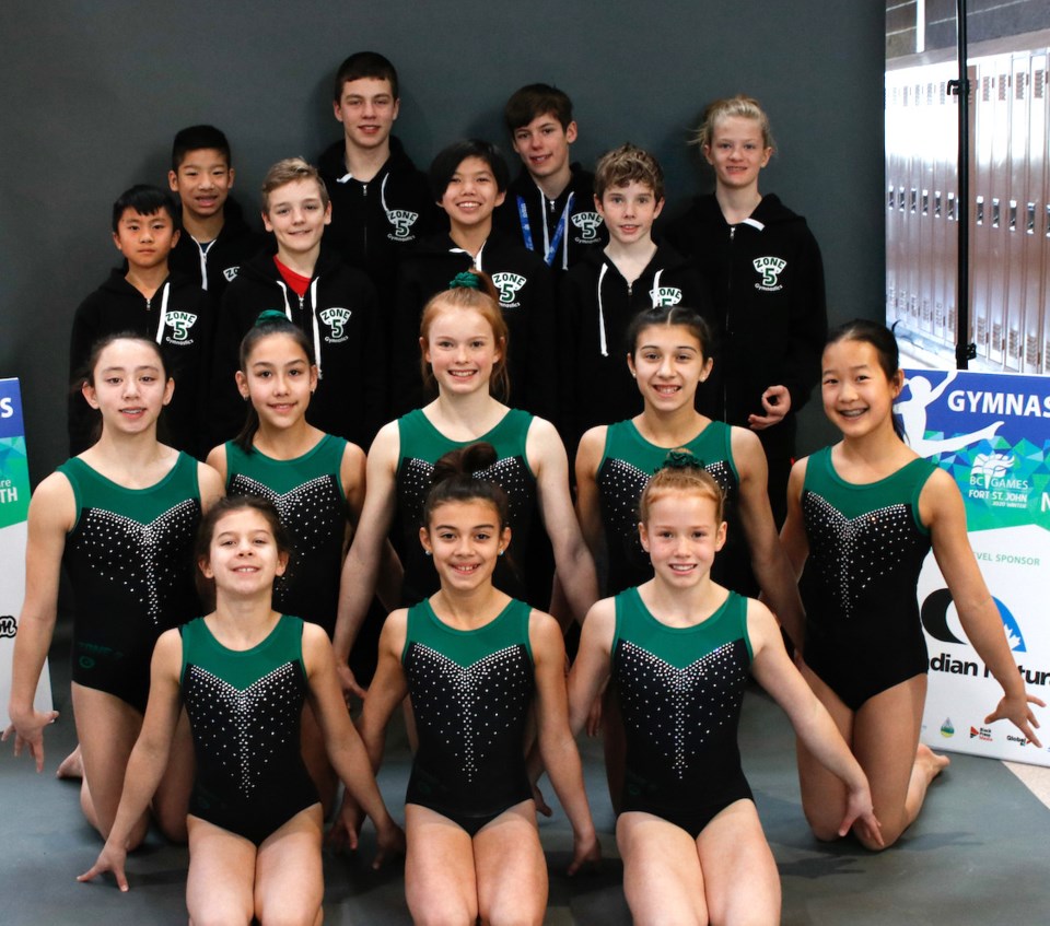 Delta Gymnastics' excellence continues at BC Winter Games Delta Optimist
