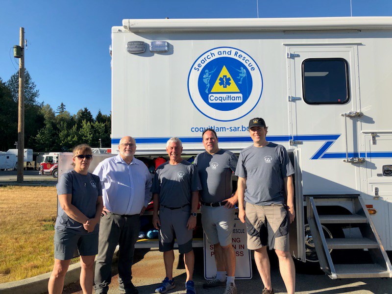 Coquitlam Search and Rescue command truck