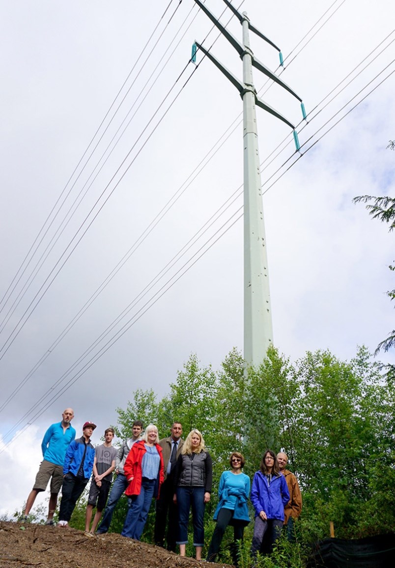 Anmore power line