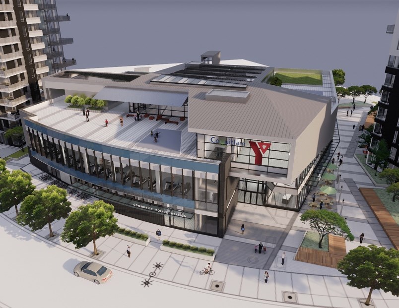 A YMCA community centre is part of a package of amenities agreed to in a three-way partnership between the city, the YMCA of Greater Vancouver and developer Concert Properties.