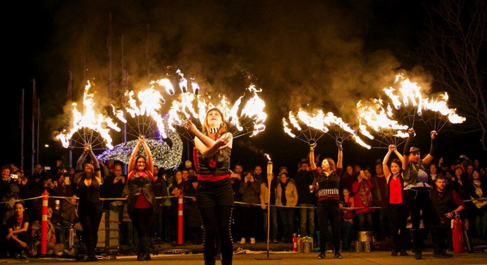 ember Arts Society, fire show