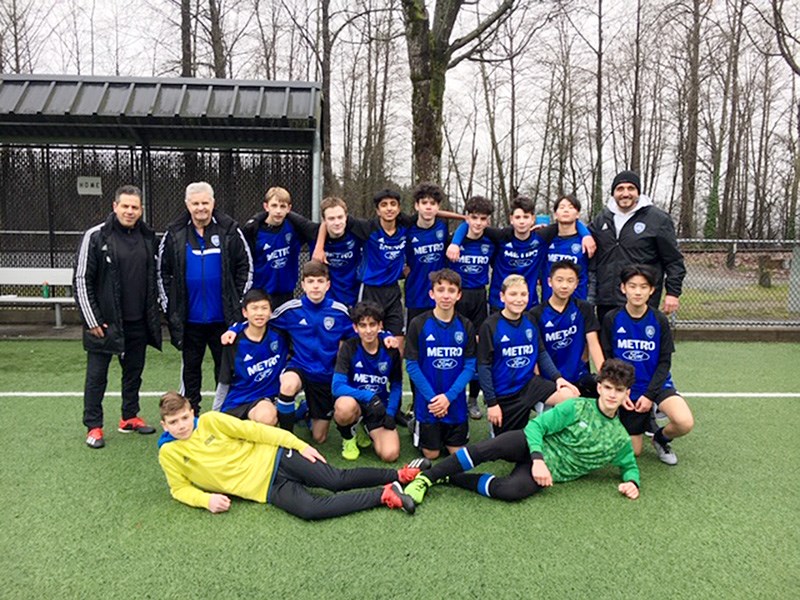 Coquitlam soccer team