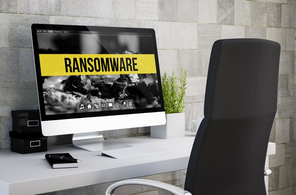 Ransomeware on computer