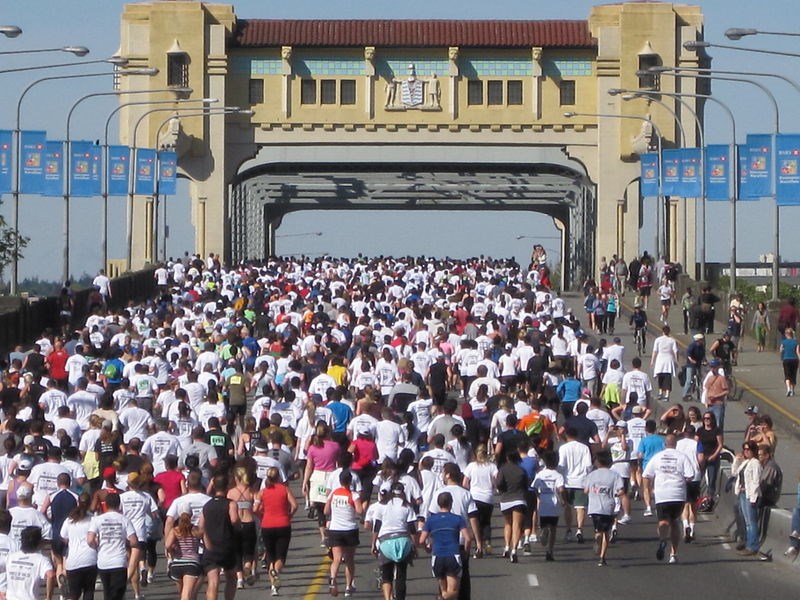 The third largest 10K in North America was slated to take place April 19 but organizers of the Sun R