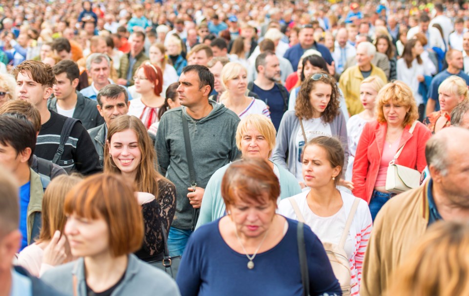 crowd photo