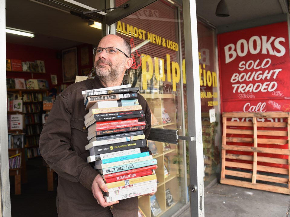 Chris Brayshaw, owner of Pulpfiction Books