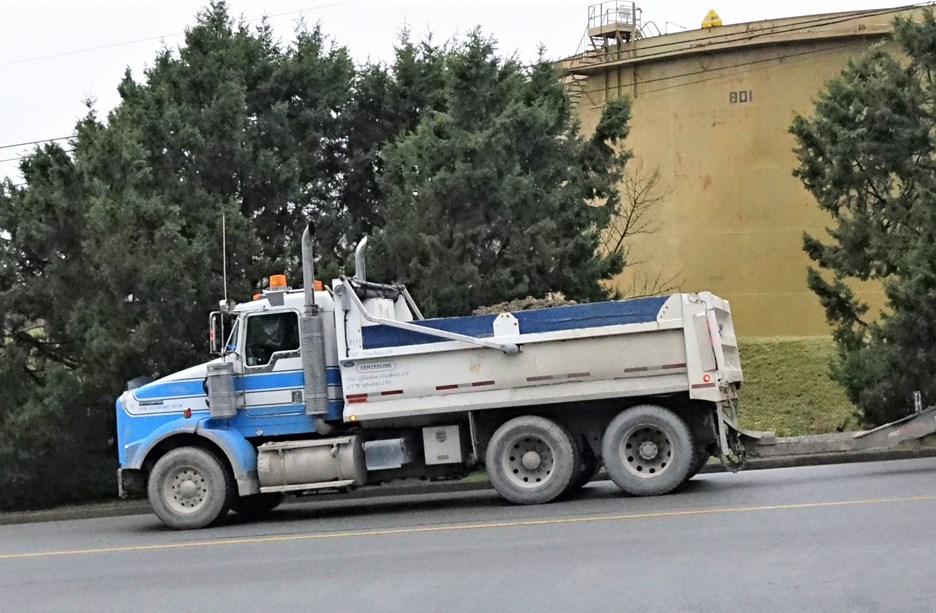 trans mountain trucks truck burnaby