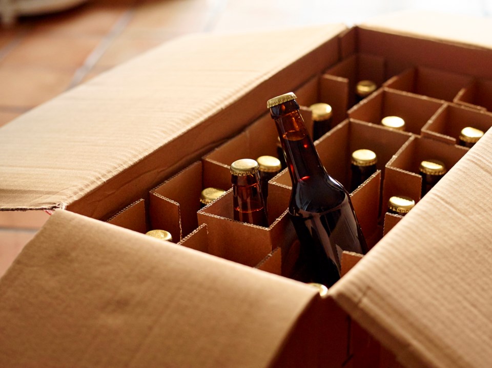 A number of B.C. breweries and liquor stores will deliver beer right to your front door. Take that,