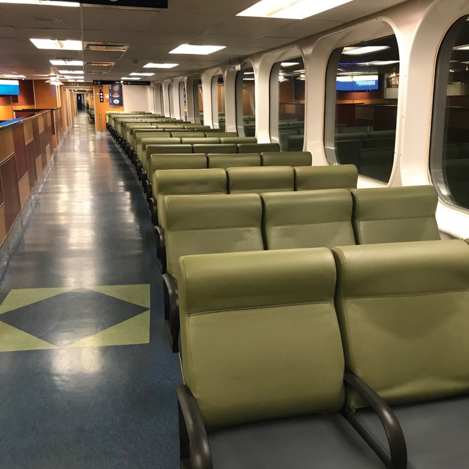 empty ferry