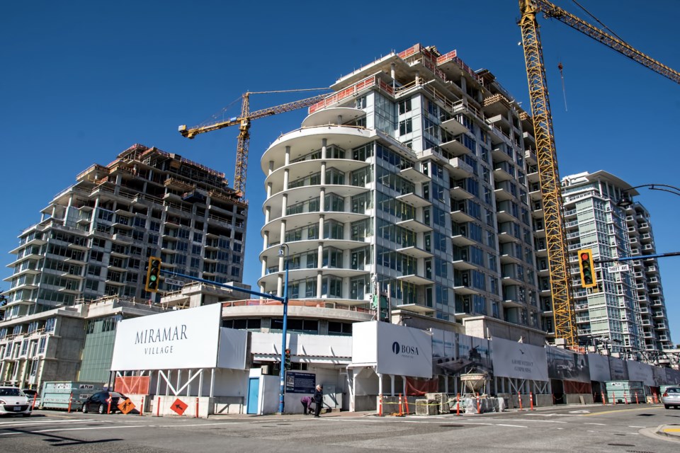 construction at miramar village chung chow