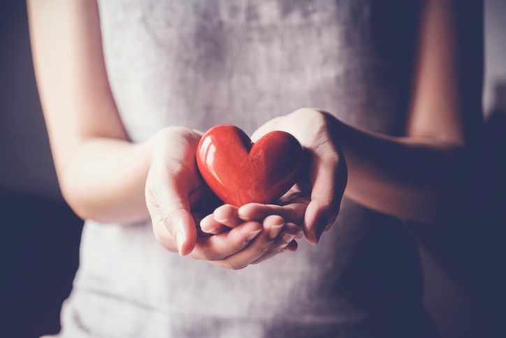 giving, charity, helping, heart, stock photo