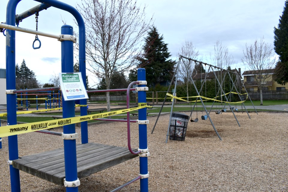 Closed playground