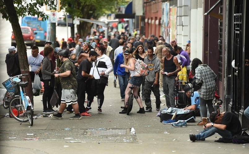 The B.C. government announced this week a series of changes to help drug users across the province access pharmaceutical-grade drugs during the pandemic. Photo Dan Toulgoet